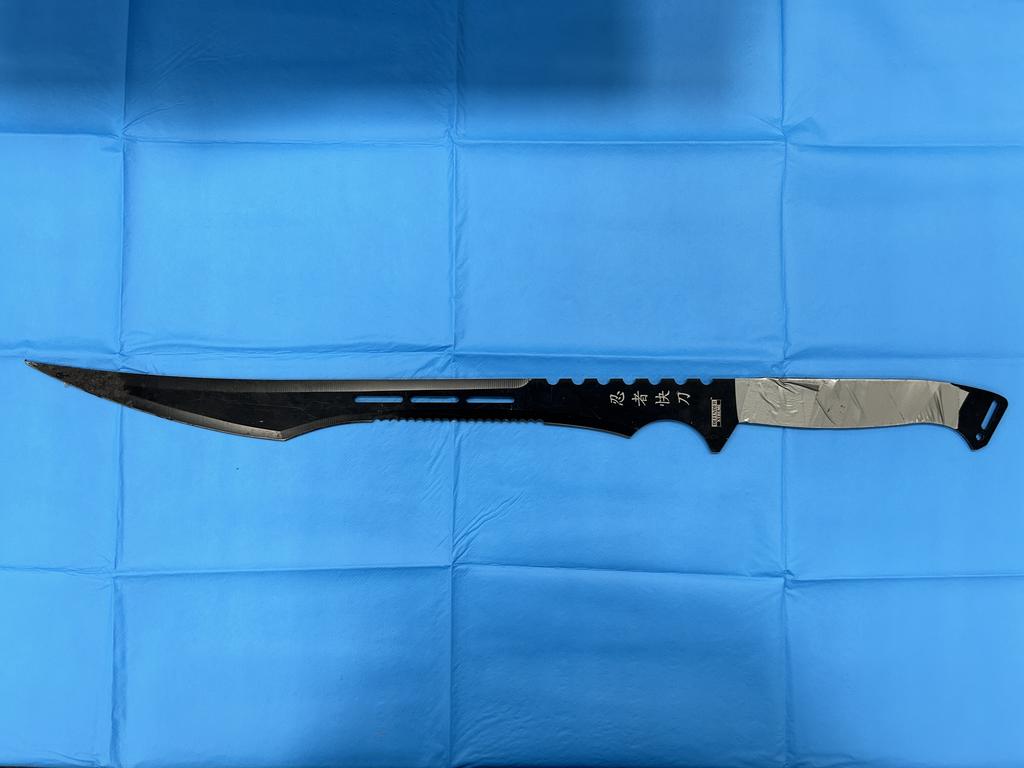 A toy shop owner faced court accused of selling zombie knives to known youth gang members. Picture: Victoria Police