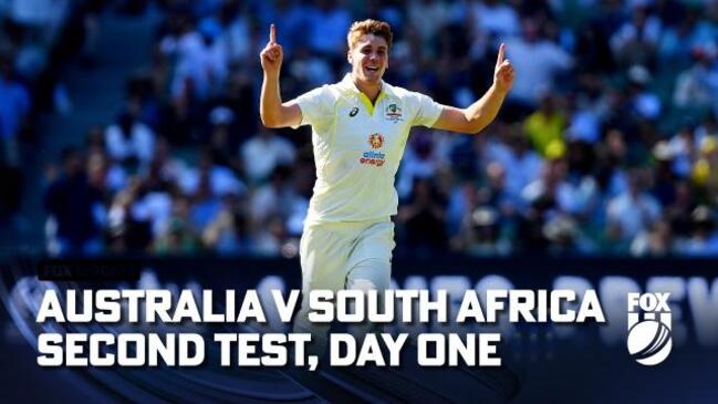 AUS v SA: 2nd Test, Day 1 highlights