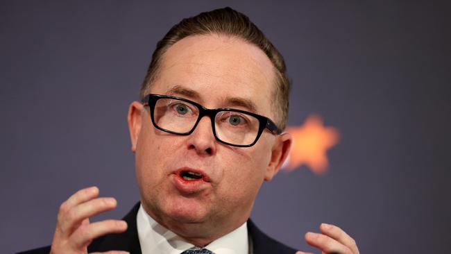 The age of the fleet is not a priority for Qantas chief Alan Joyce. Picture: Bloomberg