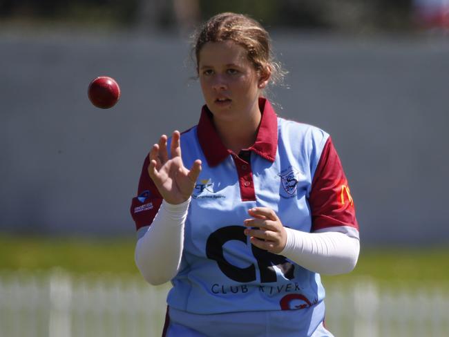 Taylor McMahonBrewer Shield (U18 womenÃs), Round 3, Sunday, 27 October2024St George Sutherland v BlacktownPicture Warren Gannon Photography