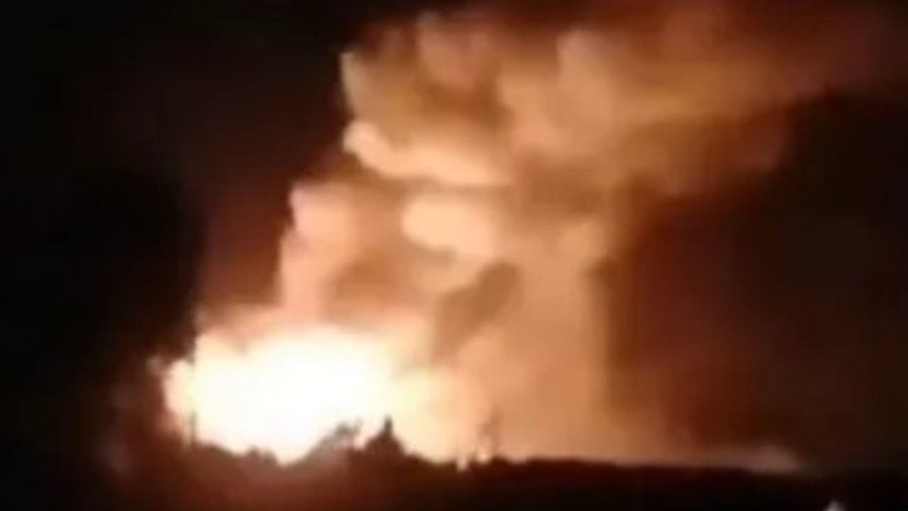 Drone blows up Putin’s missile dump