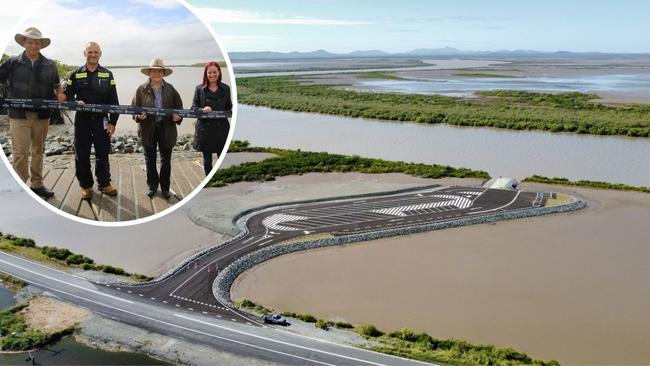 The new Inkerman Creek boat ramp was officially opening on May 15.