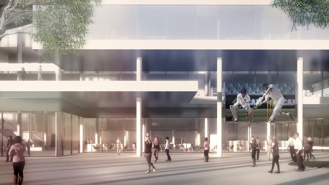 An artist impression of the $43 million Salisbury Community Hub.