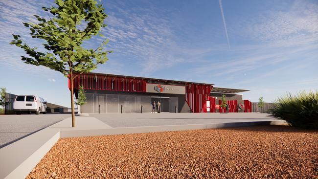 The data centre in Port Hedland, Western Australia.