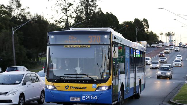 Assaults on Brisbane bus drivers have risen more than 40 per cent. Picture: Josh Woning/AAP