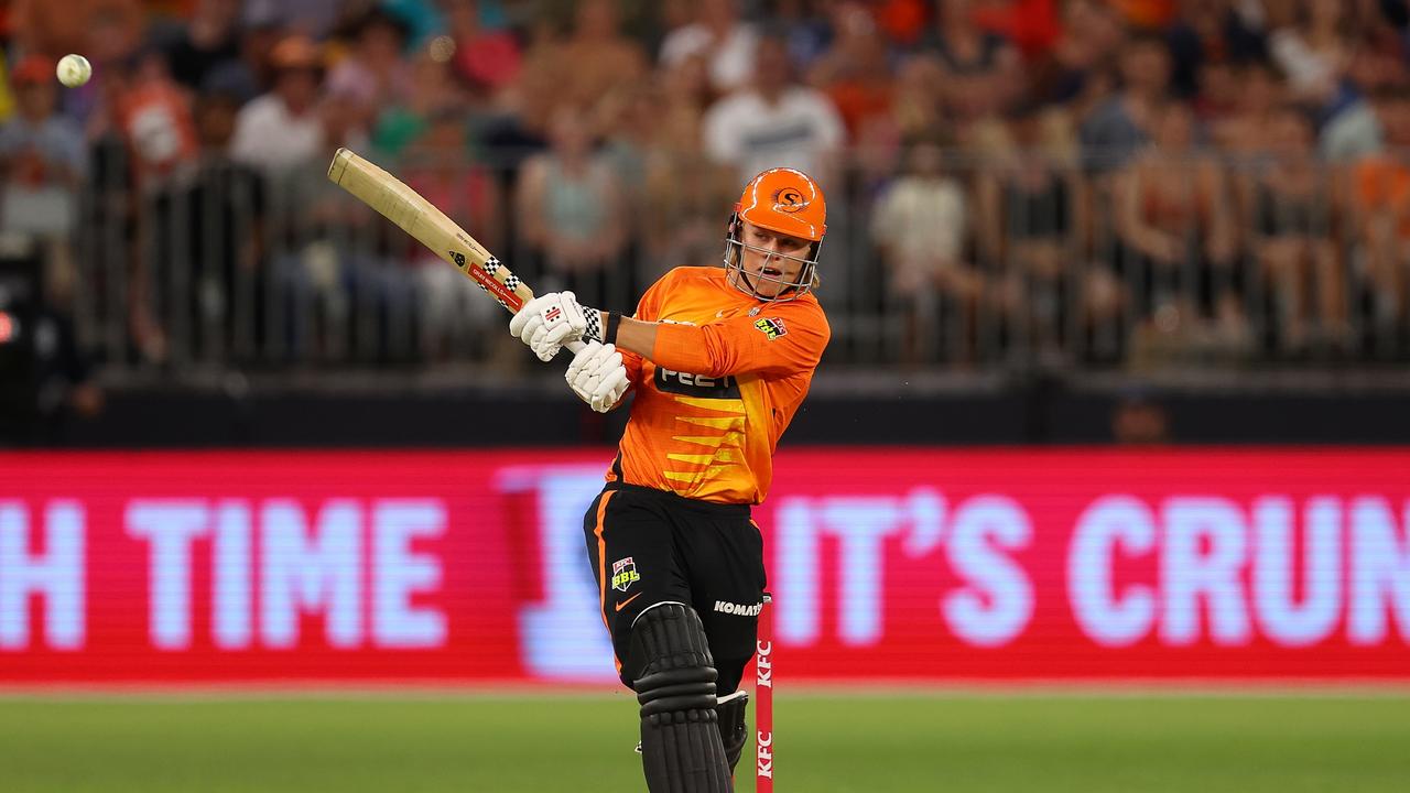 Cooper Connolly played the decisive innings in February’s BBL final as he helped the Perth Scorchers to the title with 25 off 11 balls. Picture: Paul Kane / Getty Images