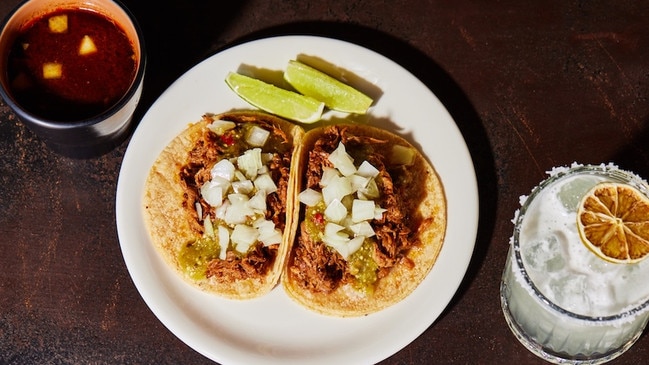 Birria tacos at Chilpa