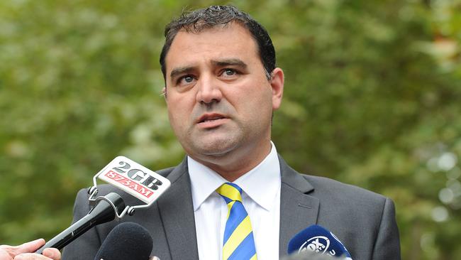 Parramatta Eels CEO John Boulous is heard clearly on the tapes.