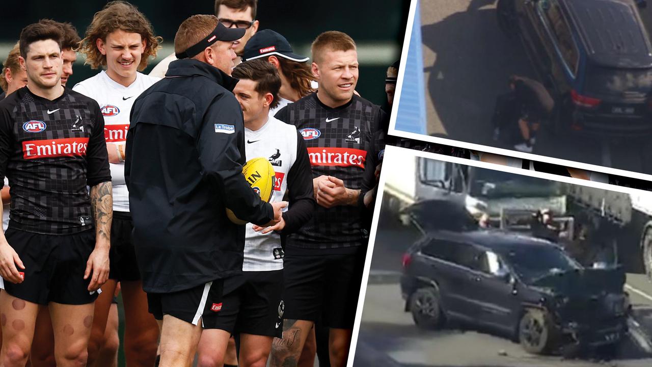 Collingwood car accident Beau McCreery, Josh Carmichael, Monash