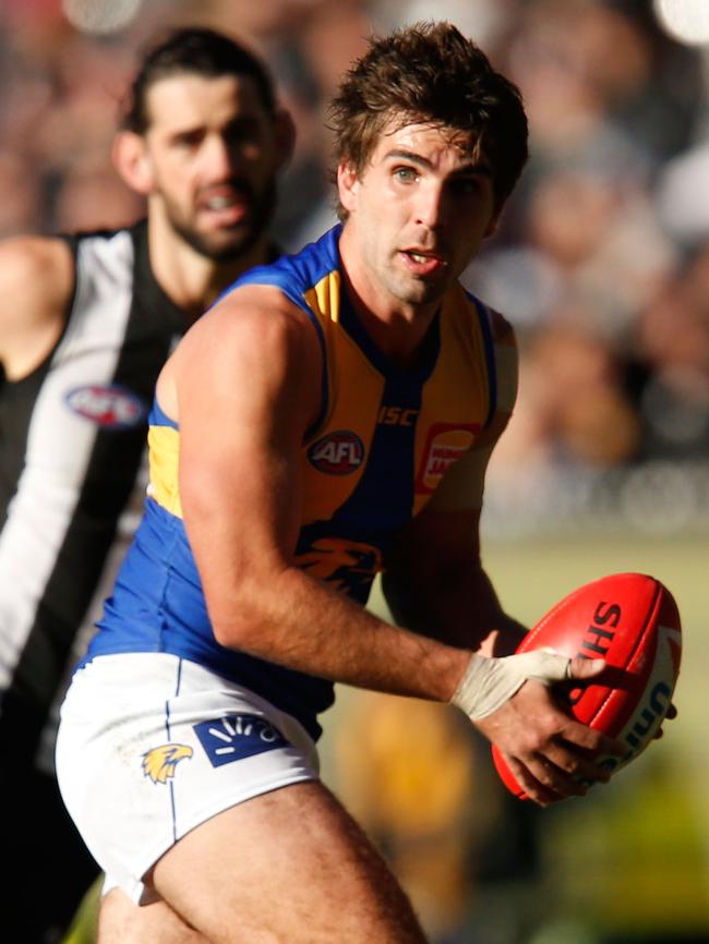 Will Andrew Gaff stay an Eagle like Jeremy McGovern. Pic: Images