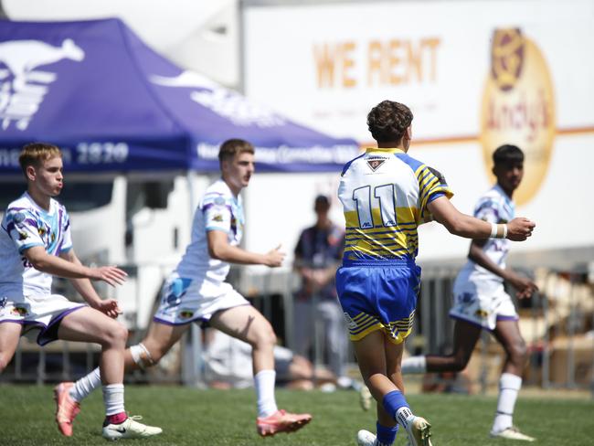 Koori Knockout - Day 4 Boys 15s GF Narwan Eels vs Mindaribba Warriors Monday, 7 October 2024 Hereford St, Bathurst NSW 2795, Australia, Picture Warren Gannon Photography