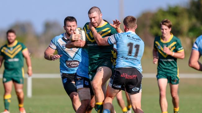 Connor Ziebell was excellent once again for Cudgen. Picture: DC Sports Photography