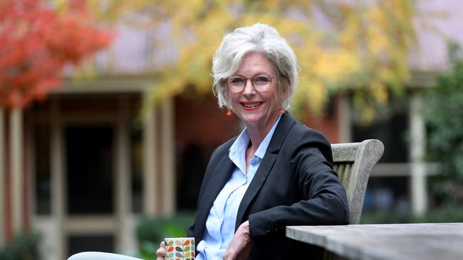 Federal member for Indi, Helen Haines at her home in Wangaratta. Picture: David Geraghty