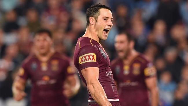 Laurie’s champion Cooper Cronk of the Maroons (AAP Image/Paul Miller)