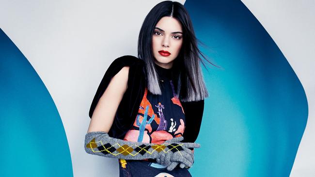 Kendall Jenner in Vogue Australia. Picture: Patrick Demarchelier