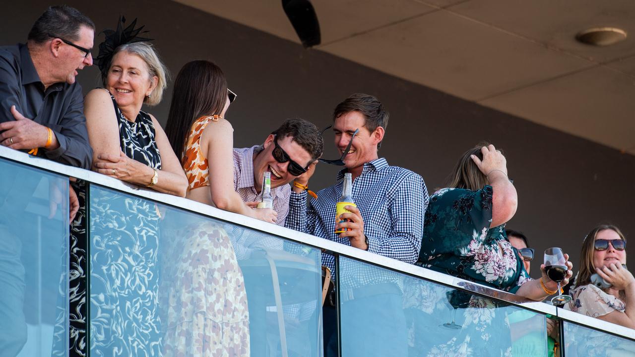 Thousands of people descended at the 2024 Darwin Cup Carnival, Fannie Bay. Picture: Pema Tamang Pakhrin