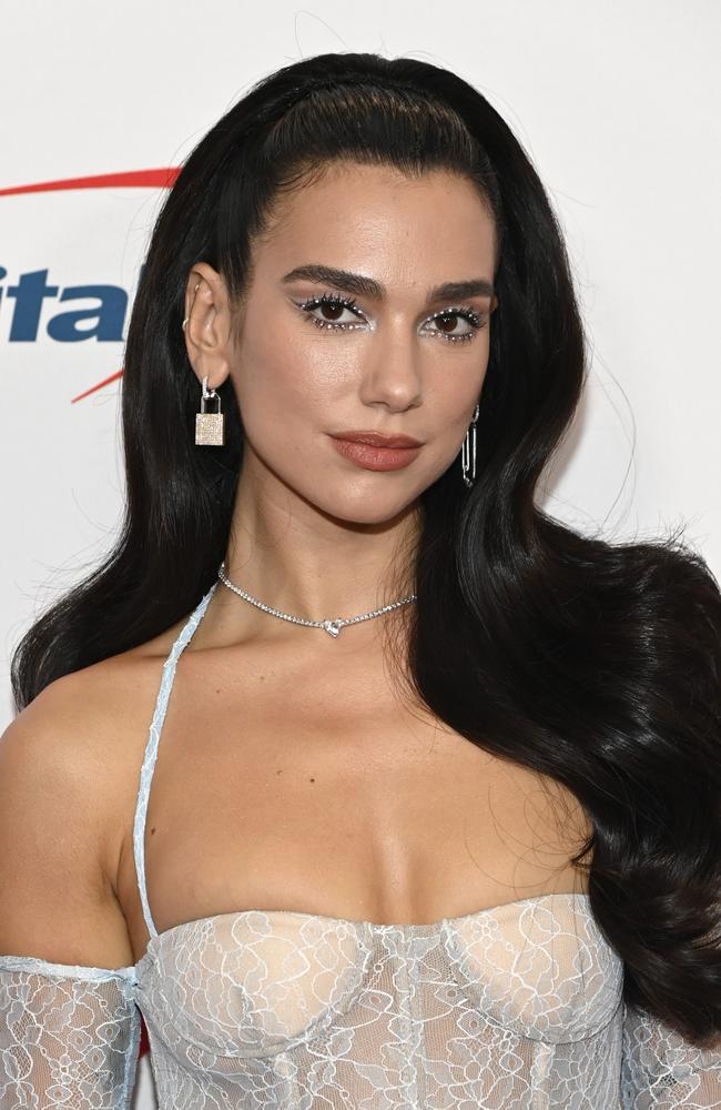 Dua Lipa proves that long hair is back. Picture: Getty Images