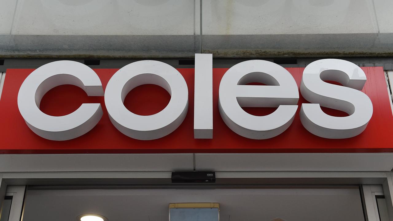 A Coles spokesperson said ‘additional security’ on the item was in place at certain stores to deter theft. Picture: NCA NewsWire/Josie Hayden