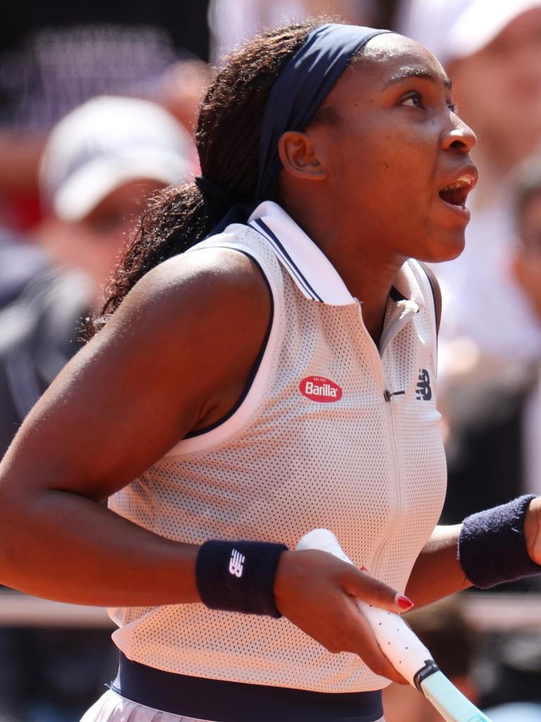 She wasn’t happy. Photo by Dan Istitene/Getty Images.