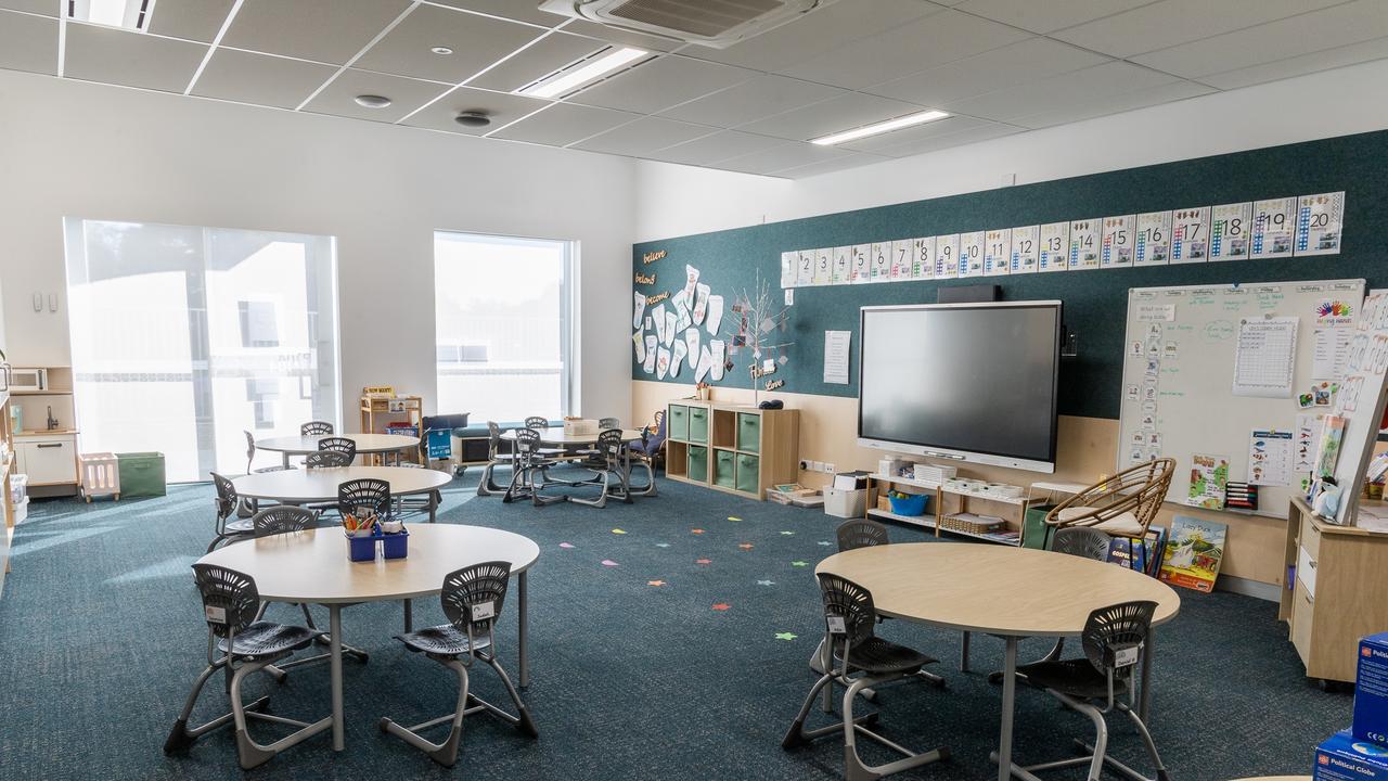 One of the classrooms inside the new building. Picture: Supplied