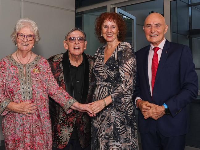 Nerys Evans, Ted Egan, Ruth Eirwen Jones and Hugh Heggie.