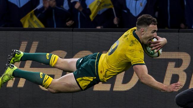 Nic White starred for the Wallabies against the All Blacks. Picture Tony Ashby/AFP