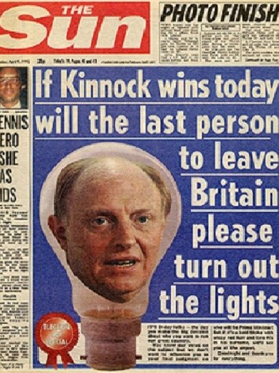 John Major won the backing of The Sun newspaper