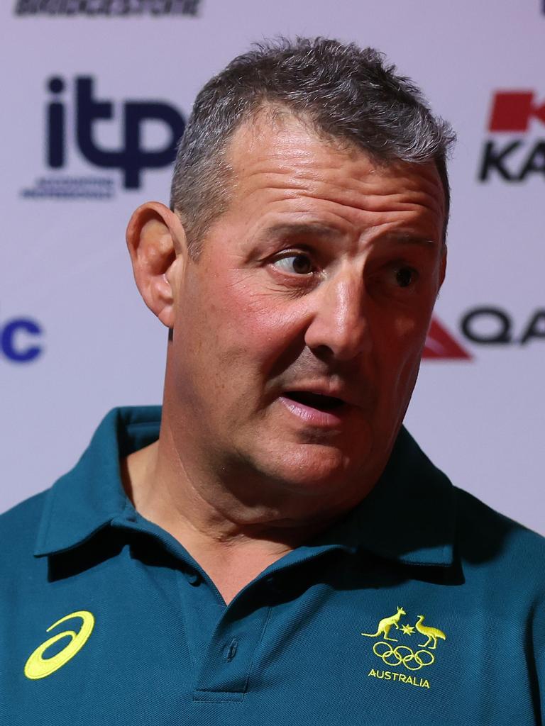 The Australian Men's Rugby Sevens head coach John Manenti. Picture: Brendon Thorne/Getty Images