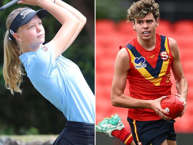 Raegan Denton, Douglas Cochrane and Finley Bennett are among the top young SA athletes to watch in 2025.