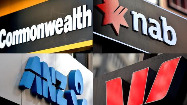 A negative ruling would have big implications for the ‘Four Pillars’ policy restricting big bank mergers. Picture: AAP