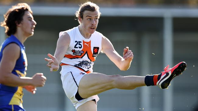 Josh Goater in action for Calder Cannons. Picture: Michael Klein