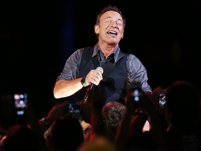 Springsteen is known for his mammoth three-hour-plus concerts. Picture: Getty