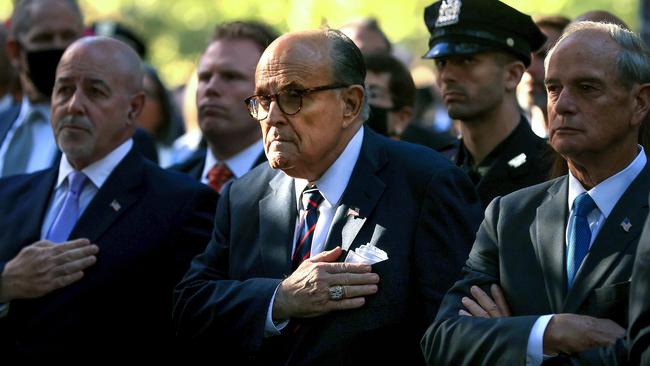 Former New York City Mayor and Trump adviser Rudy Giuliani. Picture: AFP