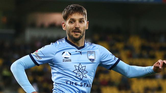 Sydney FC star midfielder Milos Ninkovic . (Photo by Hagen Hopkins/Getty Images)