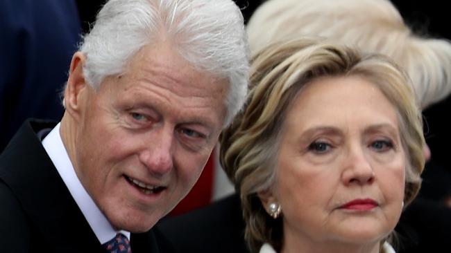 Bill and Hillary Clinton. Picture: Joe Raedle/Getty Images/AFP