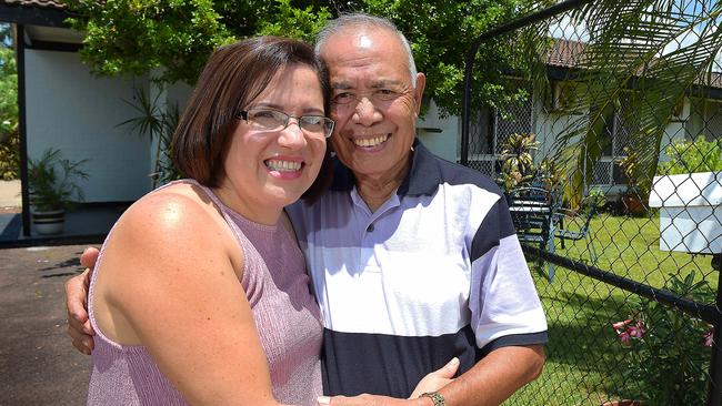 Karama resident Lila Marcal was thrilled after purchasing the housing commission premises she and her husband, Mousinho Marcal, have been living in for the past seven years. Picture: PATRINA MALONE