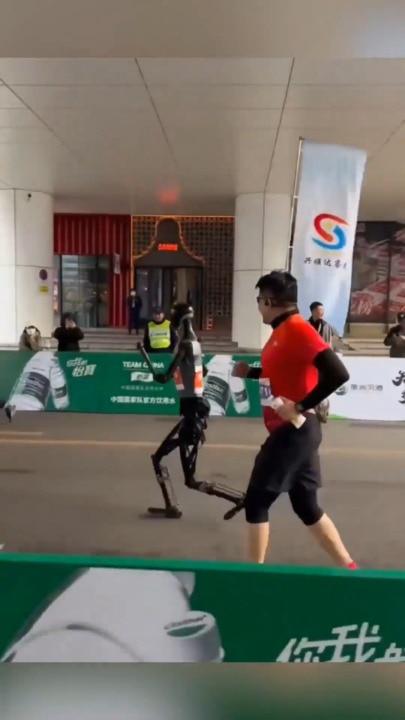 Humans Vs. Robots half marathon