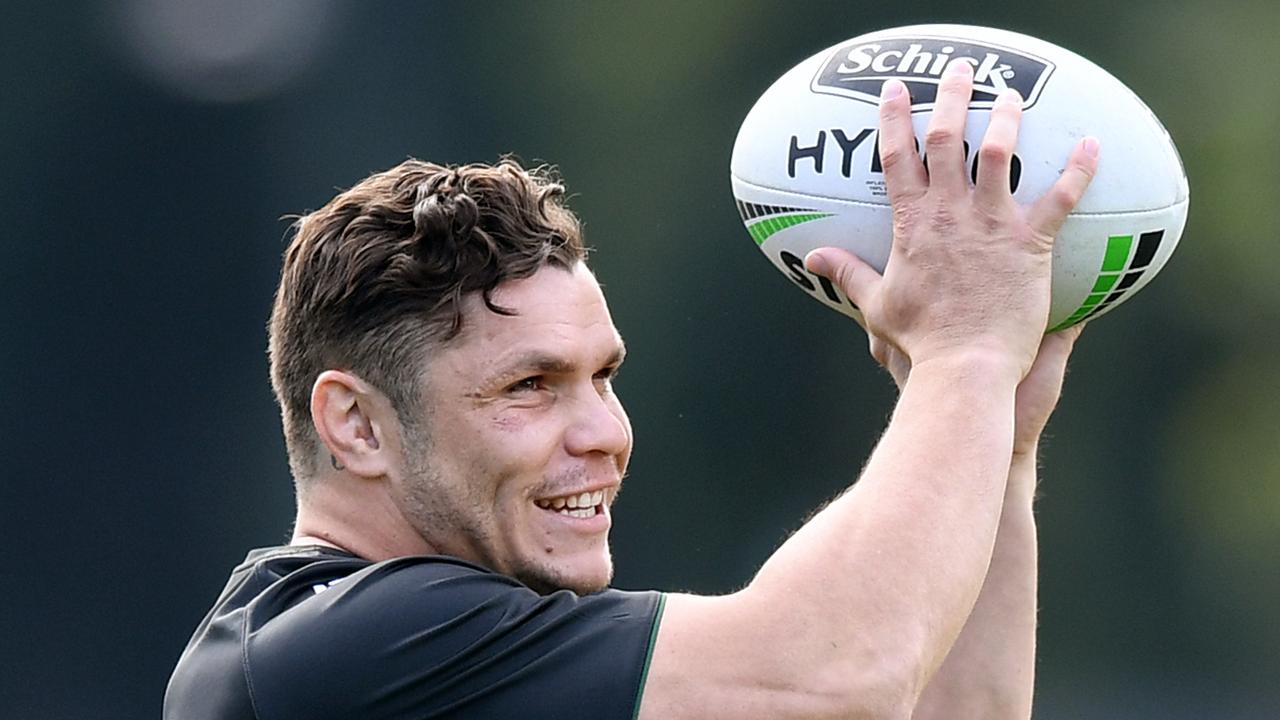 James Roberts has a distinctly fresh look since rejoining the Rabbitohs.