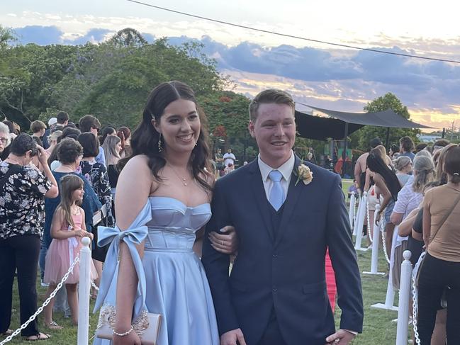 Aldridge State High School students celebrate their formal.