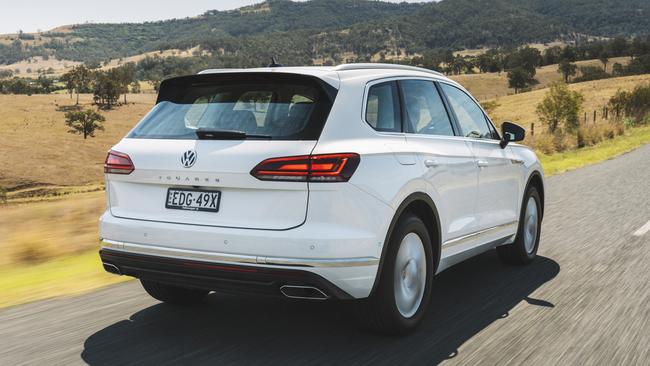 The big SUV is built on the same platform as the Bentley Bentayga and Porsche Cayenne.