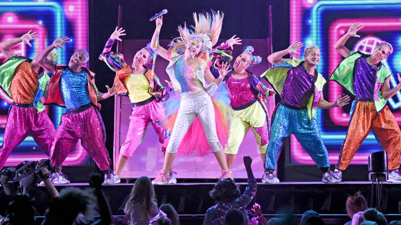 JoJo Siwa performing in Louisville, Kentucky, in 2019. Picture: Stephen J. Cohen/Getty Images