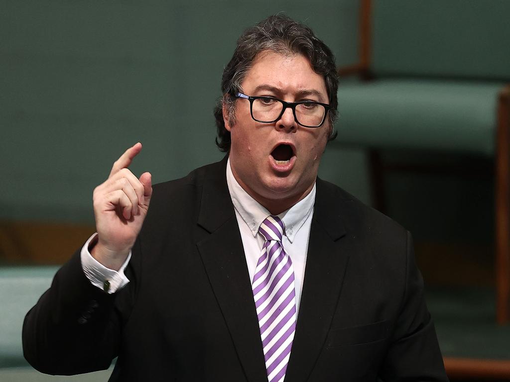 George Christensen appeared on conspiracy theorist Alex Jones’s online show and urging people to rise up against the Australian government. Picture: NCA NewsWire / Gary Ramage