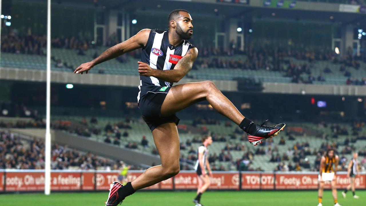 Heritier Lumumba has made serious allegations against Collingwood Pic: Michael Klein