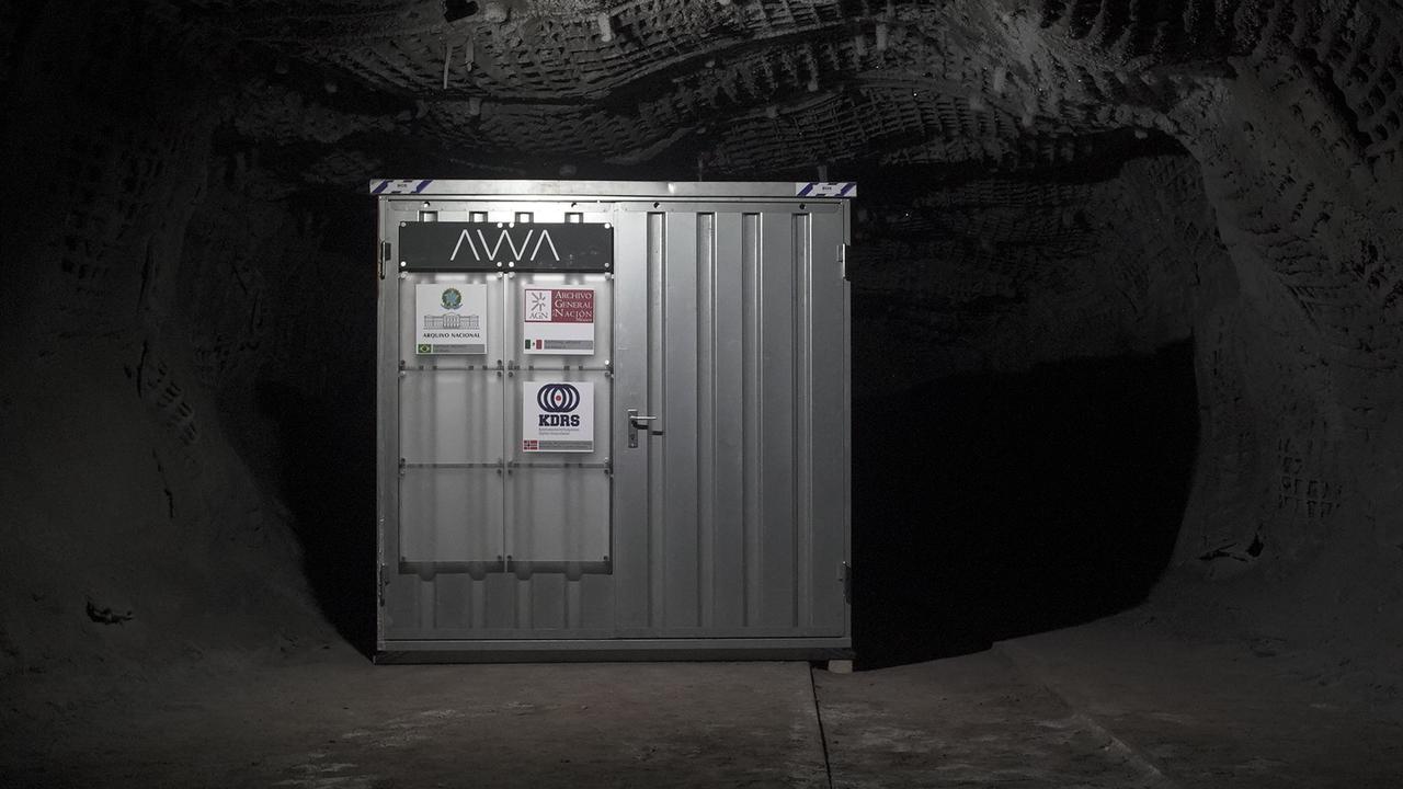 250 metres underground in an abandoned coal mine lies the archive of open source code, where it should stay for the next millennium.