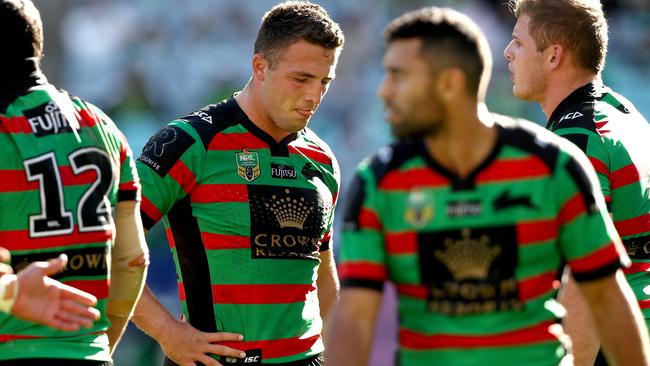 Sam Burgess could be in strife for a shoulder charge.