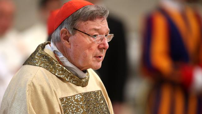 Cardinal George Pell’s final writings warned the church’s mission was a toxic nightmare couched in Neo-Marxist jargon. Picture: Getty Images