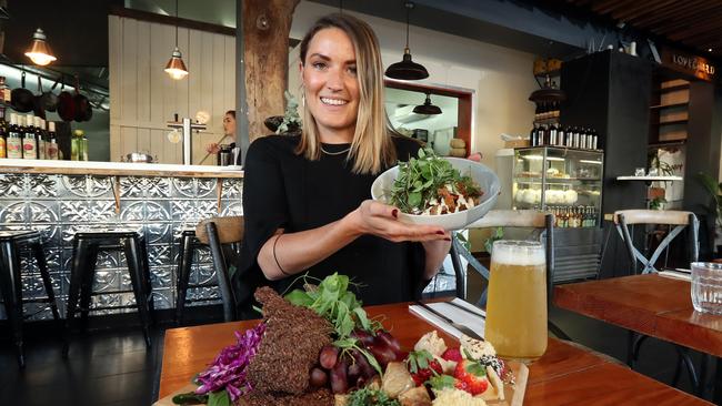 Natalie Evans runs Greenhouse Canteen &amp; Bar. Photo by Richard Gosling