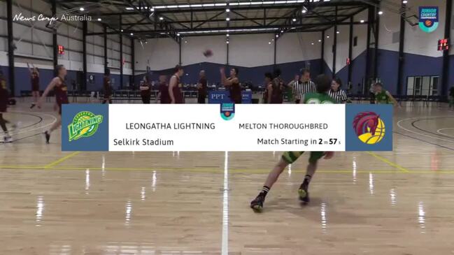 Replay: Basketball Victoria Junior Country Championships -  U16 Boys Division 3 grand final - Leongatha Lightning vs Melton Thoroughbred