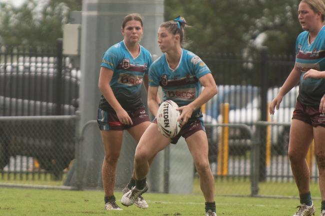 Mackay Cutters vs Townsville Blackhawks Harvey Norman U17's Saturday 22 February 2025 Picture:Michaela Harlow
