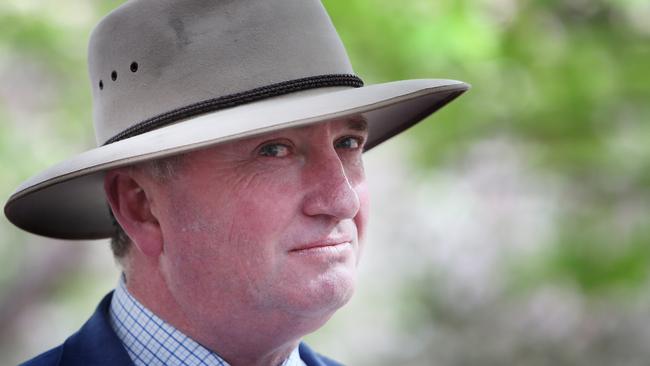 Barnaby Joyce calls for extra drought funding. Picture: Kym Smith